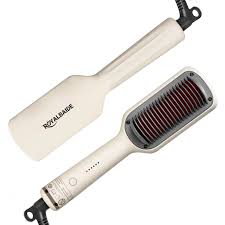 Cepillo Alisador 2 En 1: Plancha y Cepillo para Cabello