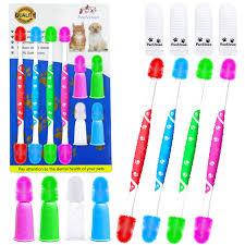 Kit Completo de Cepillos de Dientes 360° para Perros - 22 Piezas