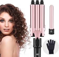 Rizador de Pelo de 3 Tubos - Ondas Perfectas Rápidas