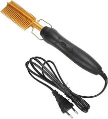 Peine Caliente Ajustable para Alisar y Rizar el Cabello