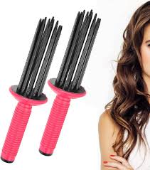 Conjunto ANKROYU: Herramienta de Rizado y Peine para Cabello