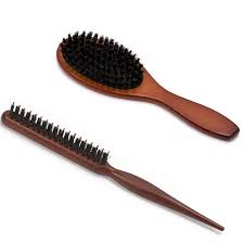 Juego de Cepillos de Cerdas de Jabalí para el Cabello