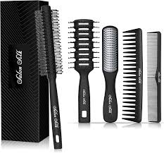SalonSilk - Set de 5 Cepillos Profesionales para Todo Tipo de Cabello