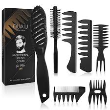 Peine Profesional para Hombre DUAIU - 7 Piezas