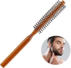 Cepillo Redondo Pequeño para Barbas y Cabello