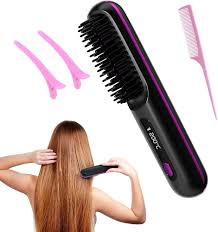 Cepillo Alisador Inalámbrico para Cabello