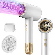 Secador de Pelo Iónico 2400W - 3 Velocidades y 3 Temperaturas
