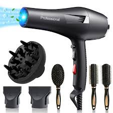 Secador Profesional 2400W Iónico para Cabello Perfecto