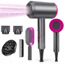 Secador de Pelo Profesional iónico 1800 W con Difusor y Aire Frío