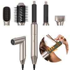 UKLISS Air Styler 5 en 1: Secador y Cepillo Iónico