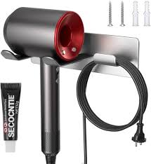 Soporte de Acero Inoxidable para Secador de Pelo CHEVVY