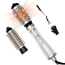 Cepillo de Aire Caliente Giratorio OKWRAP con 2 Accesorios