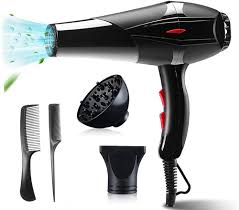 Secador Profesional Iónico 4500W con Motor AC