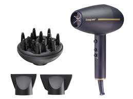 Secador de Pelo Profesional BEPER 2400W con Tecnología Iónica