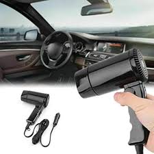 Secador de Pelo Portátil 12V para Coche - Caliente y Frío