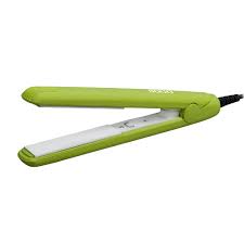 Mini Plancha de Pelo Verde para Viaje - 19 cm