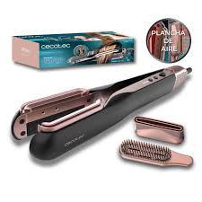 Plancha de Pelo RitualCare 2en1 de Cecotec - Negra