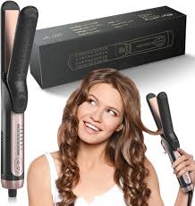 Plancha de Pelo Profesional Layhou: Alisado y Rizado con Iones