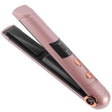 Plancha y Rizadora 2 en 1 USB: Calentamiento Rápido y Temperatura Ajustable
