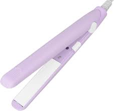 Mini Plancha 2 en 1 Profesional - Cerámica para Todo Tipo de Cabello (Morada)