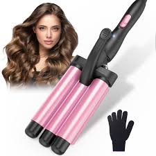 Rizador de 3 Barriles Ondas Playeras
