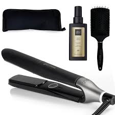 GHD CHRONOS: Plancha Alisadora Negra + Aceite Térmico