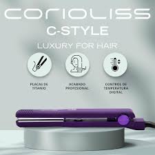 Corioliss C-Style: Plancha de Pelo de Titanio con Control Ajustable