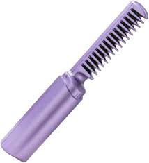 Mini Plancha de Pelo Portátil: Cepillo Alisador