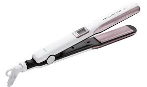 Rowenta Premium Care Liss & Curl SF7660 - Plancha de Pelo 2 en 1