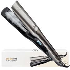 Plancha de Pelo Profesional Golden Goods con Vapor