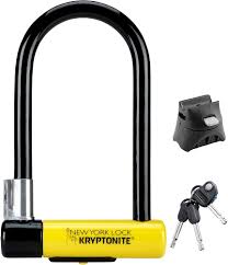 Candado Antirrobo Kryptonite U New York Standard Amarillo