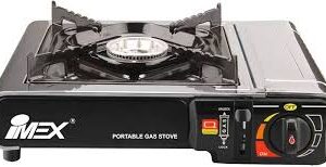 Imex - Kit de Camping: Hornillos de Gas con Plancha y Cartuchos