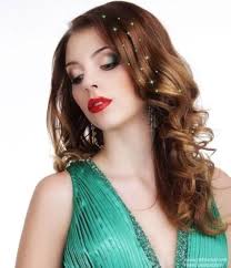 Diadema Brillante Verde para Boda