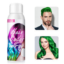 Spray Temporal Verde para el Cabello