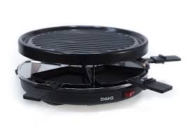 Raclette Grill Redonda de 28 cm para 6 Personas