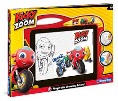 Pizarra Magnética Ricky Zoom para Niños de 4 Años