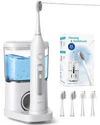 AGPTEK: Irrigador Bucal y Cepillo Dental 2 en 1