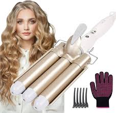 Rizador de Pelo Flintronic 22mm de 3 Tubos