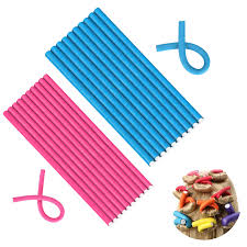 20 Rodillos Flexibles para Rizar el Cabello